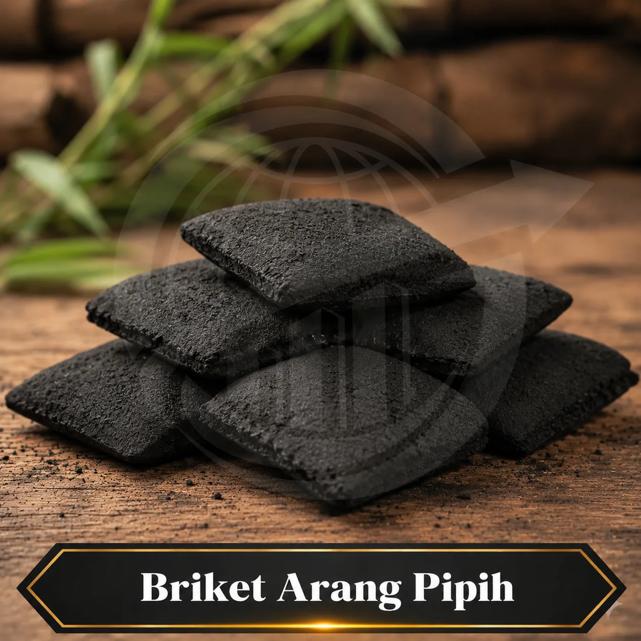 Briket Arang Pipih